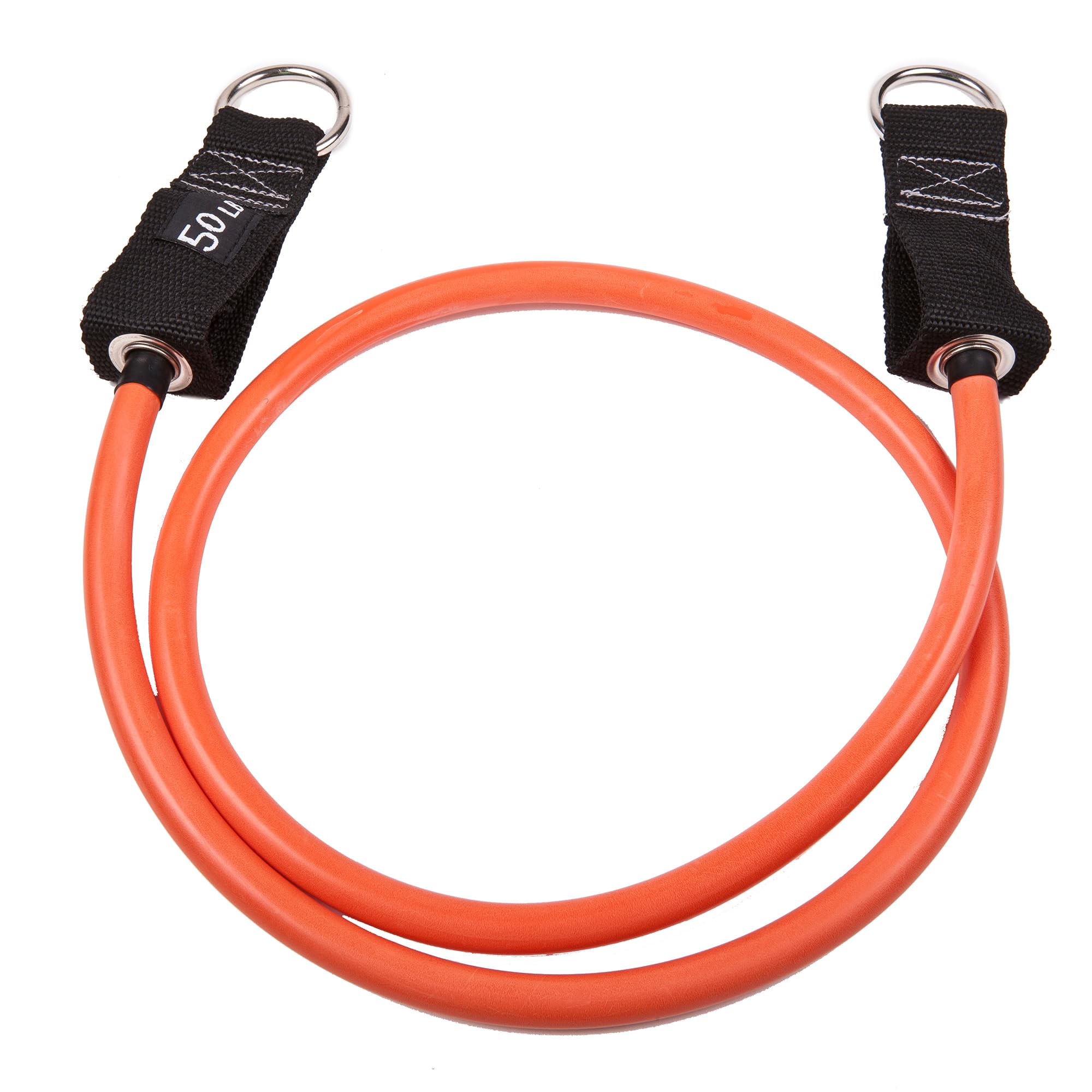 GoFit power tube front view showing tube and carabiner for versatile workouts