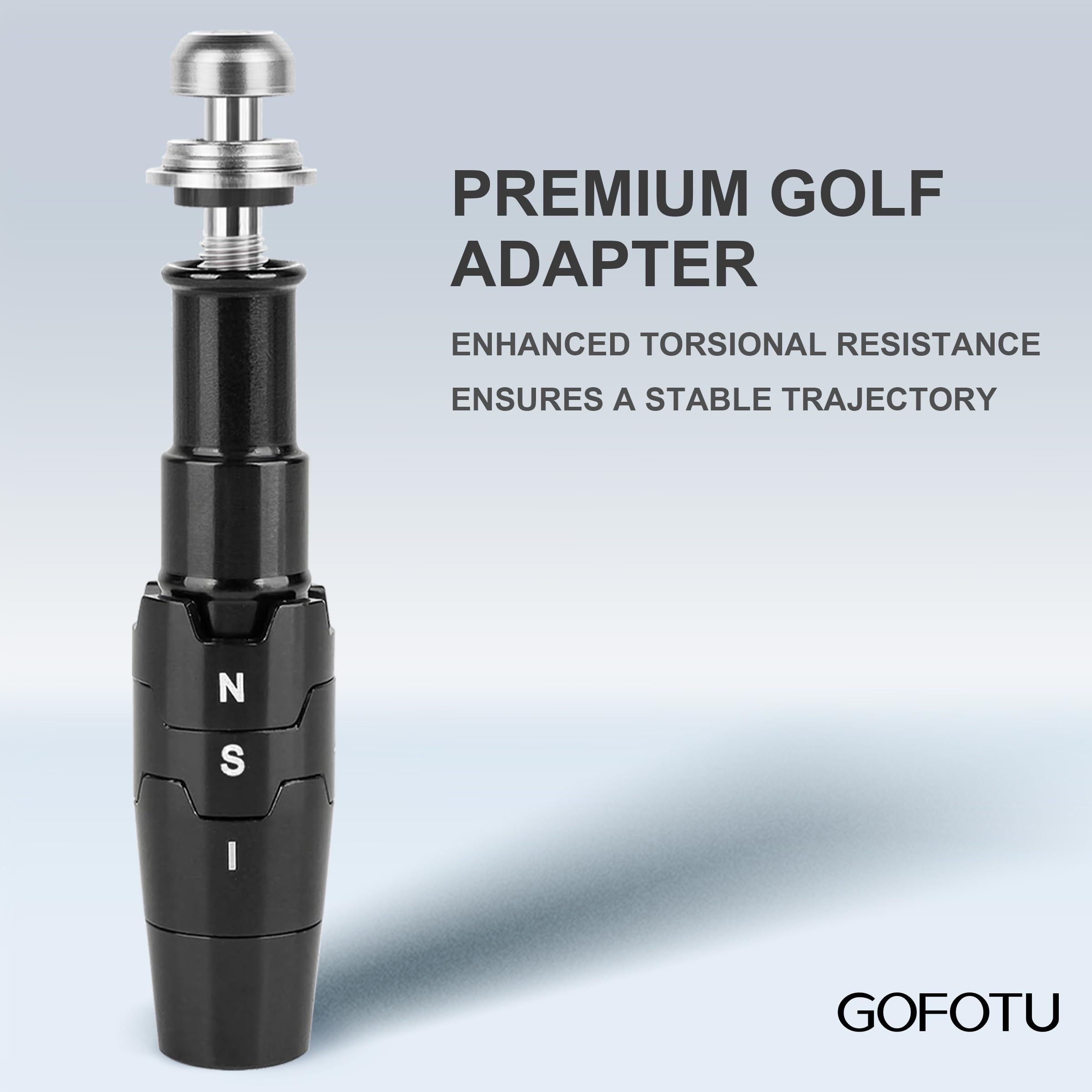 Gofotu sleeve with ferrule, washer and screw included for quick setup