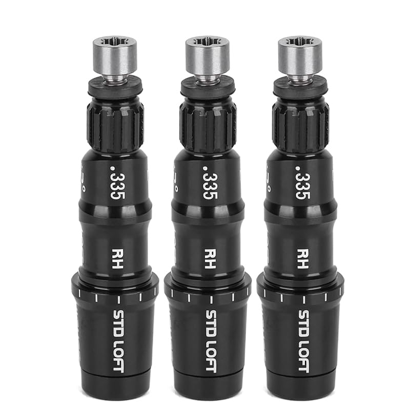 Gofotu adapter pack front view showing three sleeves and black finish for versatile compatibility
