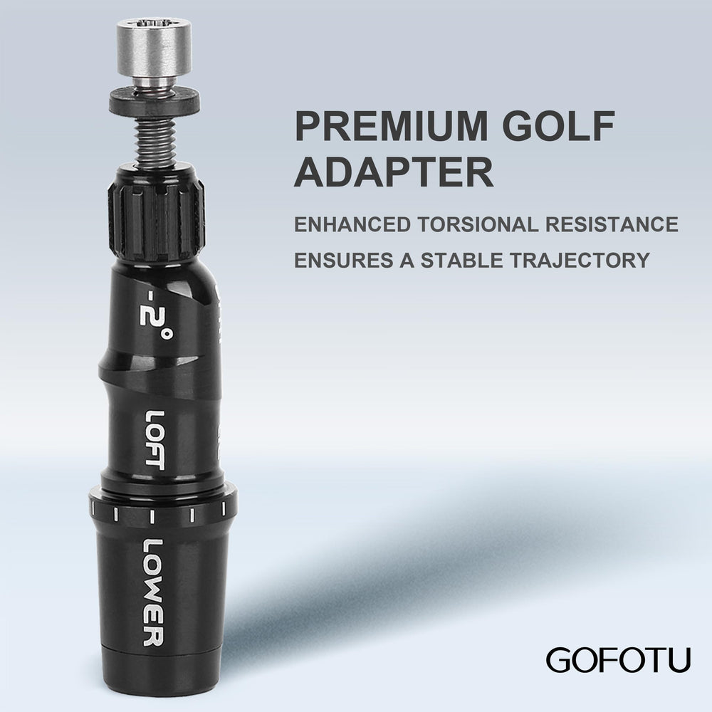 Gofotu included parts layout with ferrule washer and screw for complete installation kit