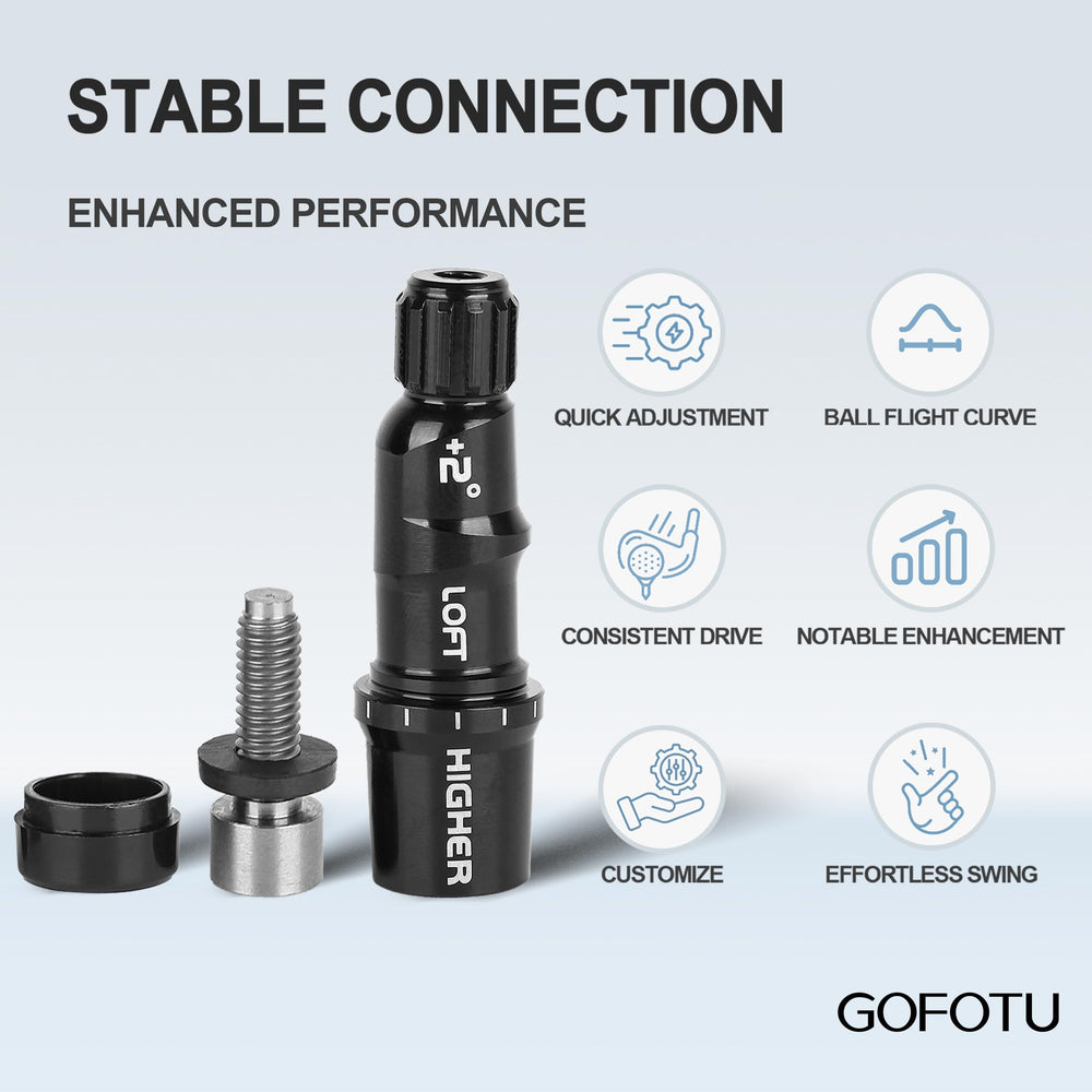 Gofotu adapter next to pen for scale, showing compact size and easy handling