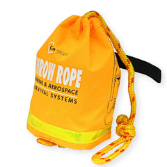 Goglobe front view throw bag visible buoyant design and easy access for quick rescue