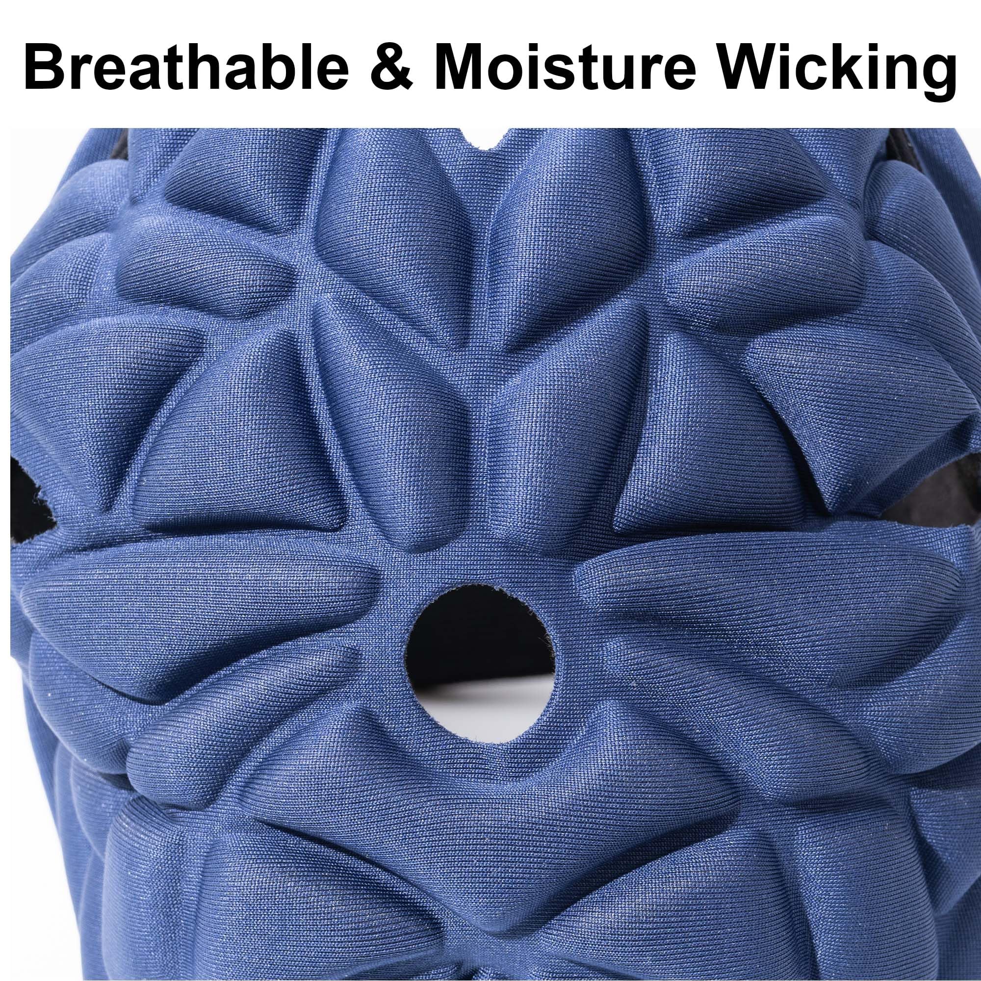 GOHASPW in use on youth during flag football practice showing light breathable protection