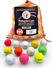 Golf Ball Monkey front packaging showing quantity and value for practice