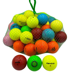 Golf Ball Planet front packaging showing 50 mixed-color near mint balls and value