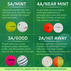 Golf Ball Planet mesh bag filled with 72 balls for organized transport benefit