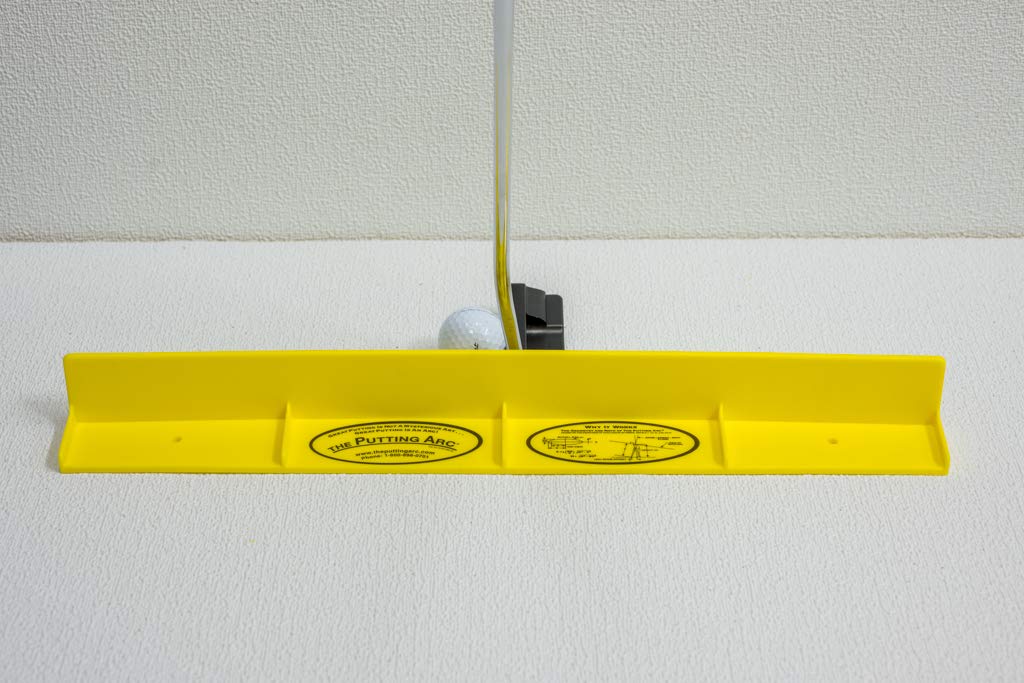 GolfTrainingAids T3 placed on a practice green showing outdoor durability and clear sightline
