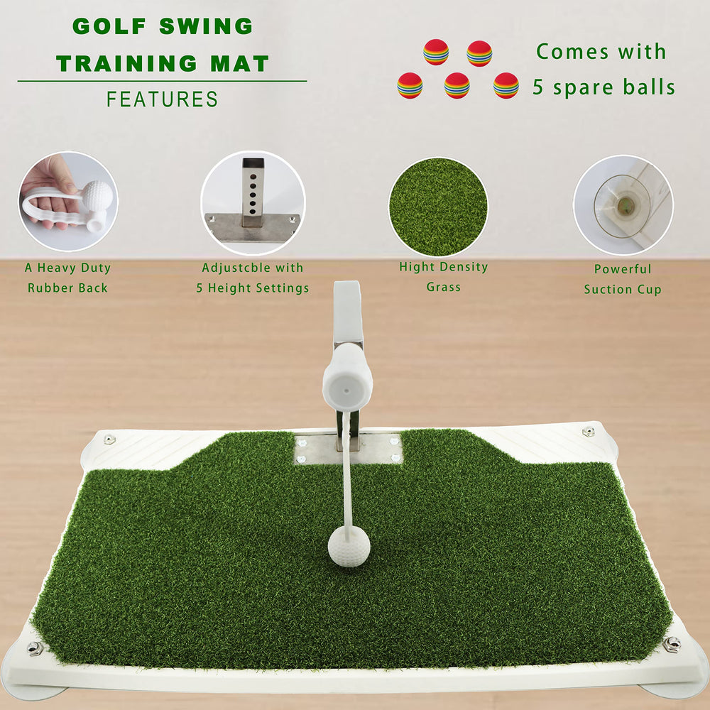 Golfupp spare balls and accessories included so you can start training