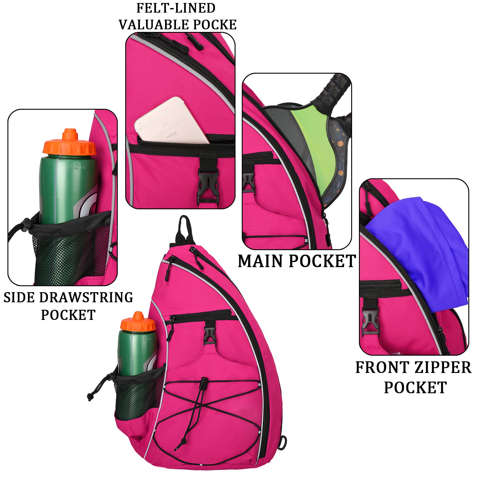 Goloni back view highlighting hidden anti-theft pocket that protects valuables