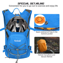 Goloni back panel and straps showing breathable padding and improved comfort