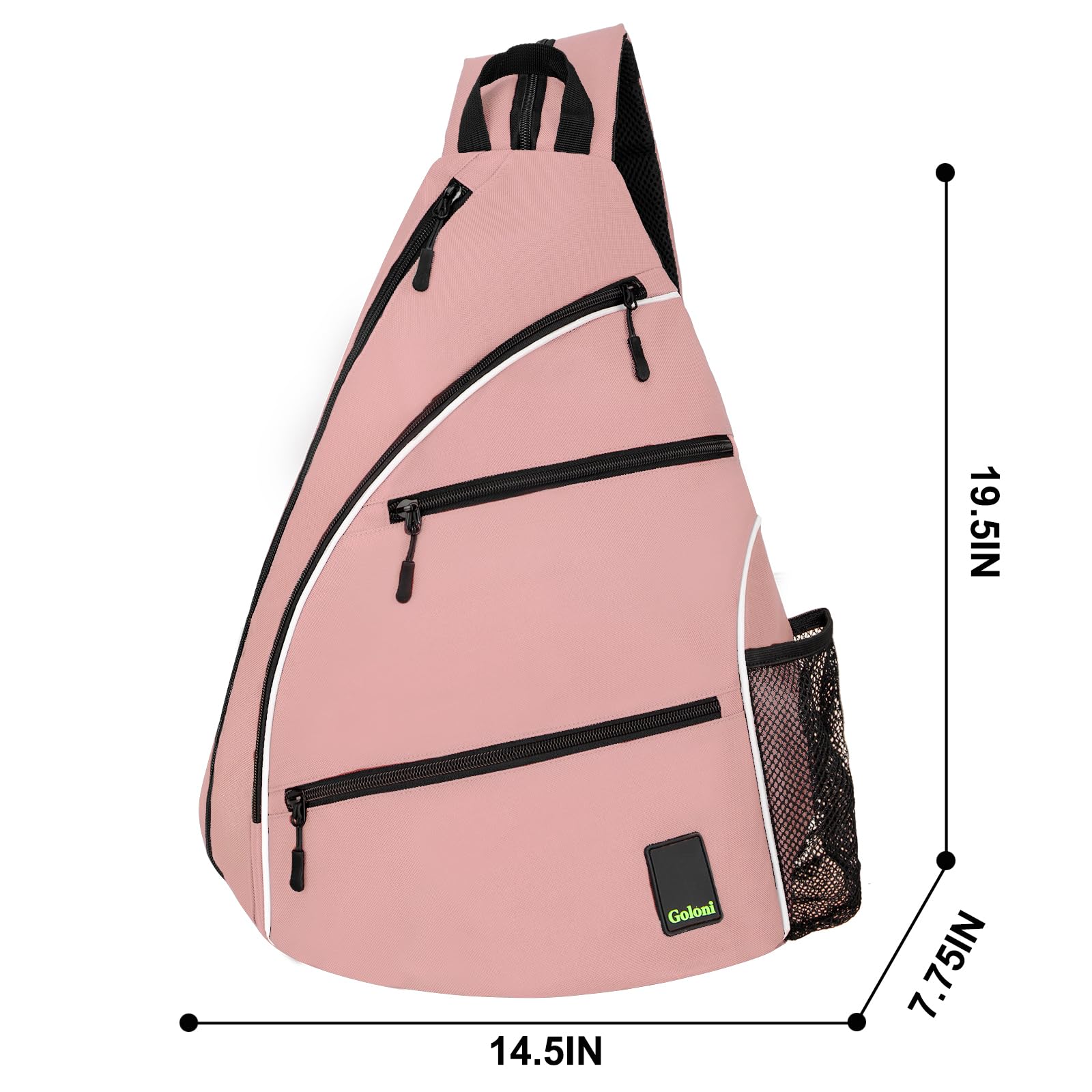 Goloni fence hook close-up folded and deployed for easy on-court hanging