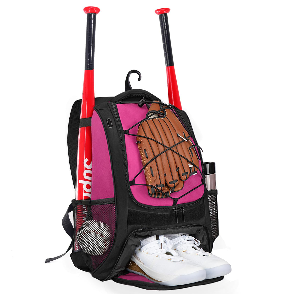 Goloni front view of backpack showing organized pockets and quick access