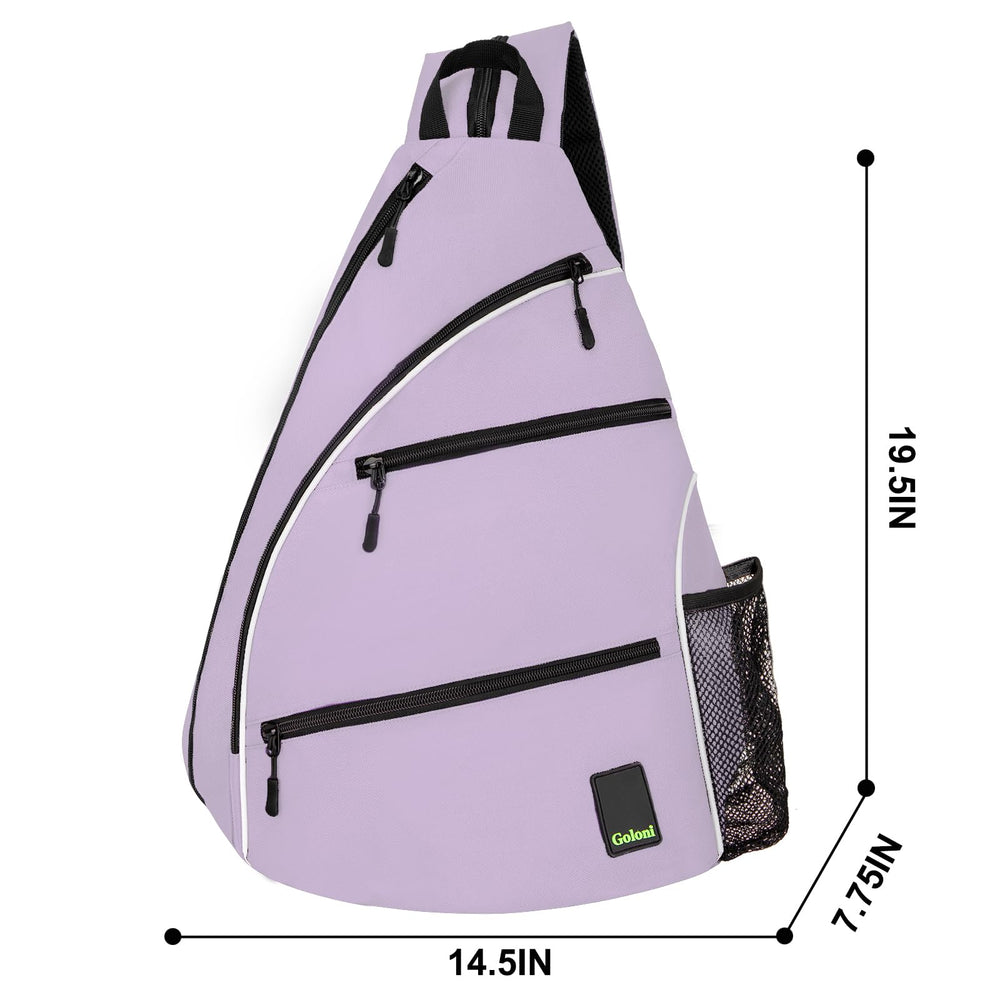 Goloni interior compartments open showing paddles and accessories neatly stored