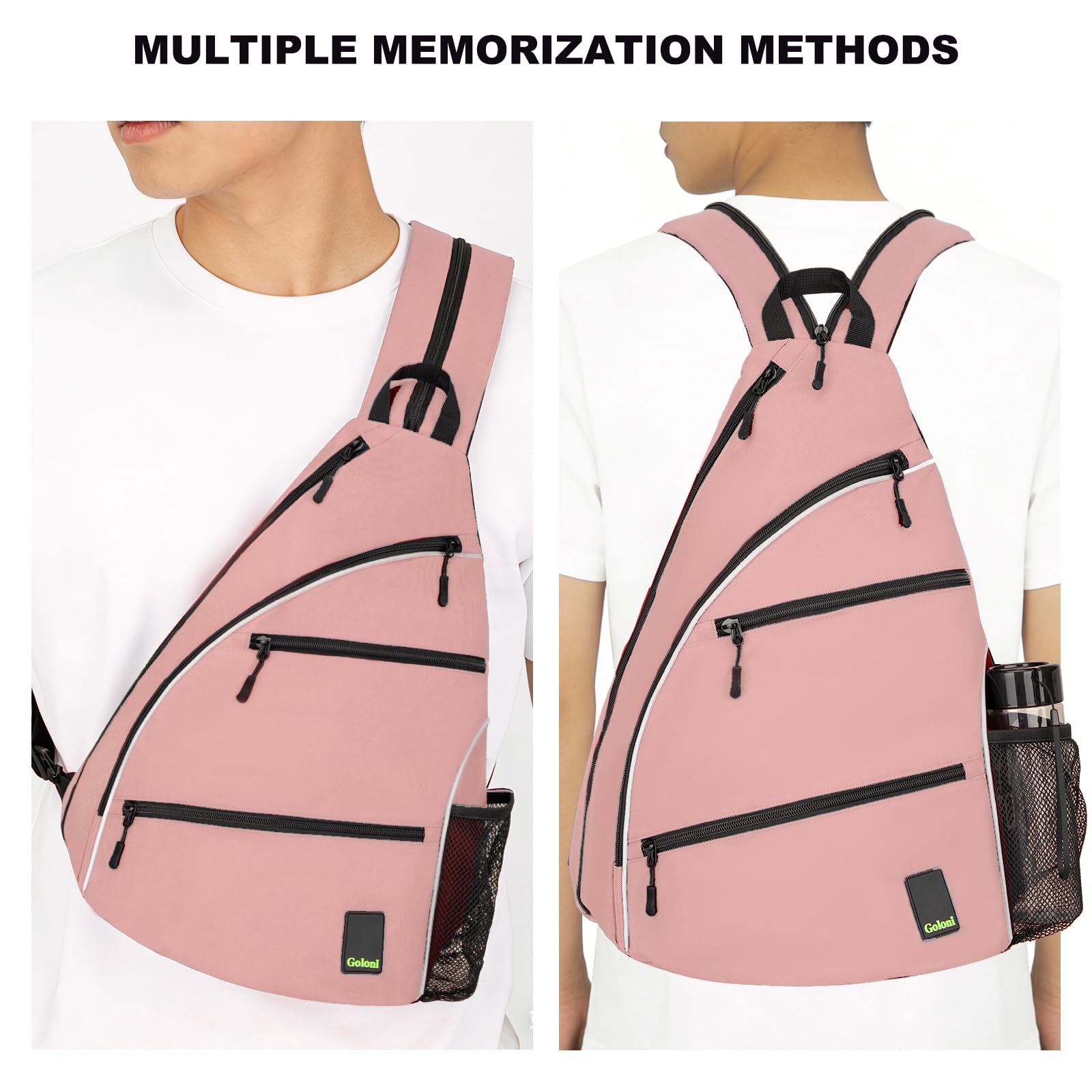 Goloni sling-style carry demonstration for hands-free transport and quick access