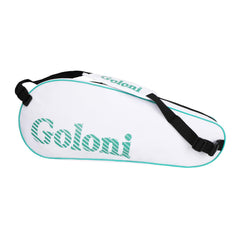 Goloni padded shoulder strap close-up showing comfort and adjustable fit benefit
