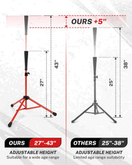 Gonex close-up of telescoping height adjustment for quick customization