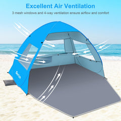Gorich interior with mesh windows demonstrating airflow and cooler interior