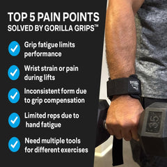 Gorilla Grips reinforced metal hook close-up illustrating durable load-bearing hardware