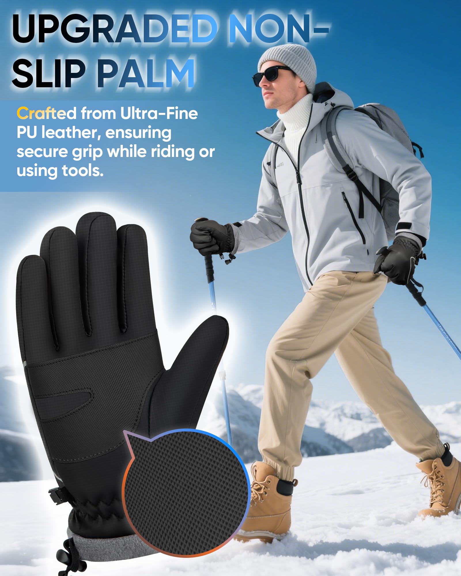 GoSkala fingertip touching phone showing touchscreen control benefit