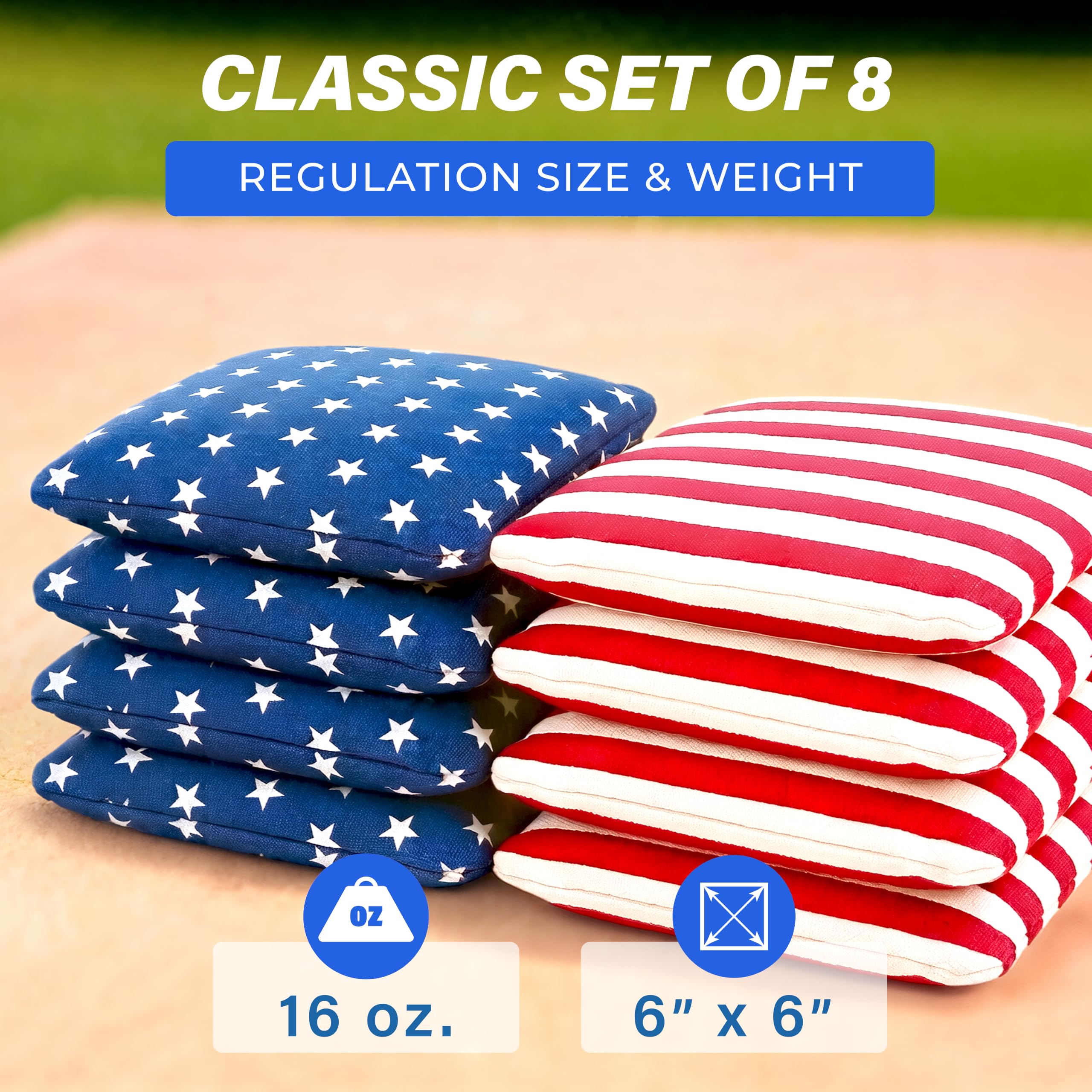 GoSports close-up of double-stitched seam highlighting reinforced durability