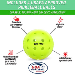 GoSports GS1 handle and premium grip detail illustrating comfort and secure hold