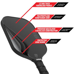 GoSports GS1 honeycomb core cross-section showing durable multilayer construction benefits