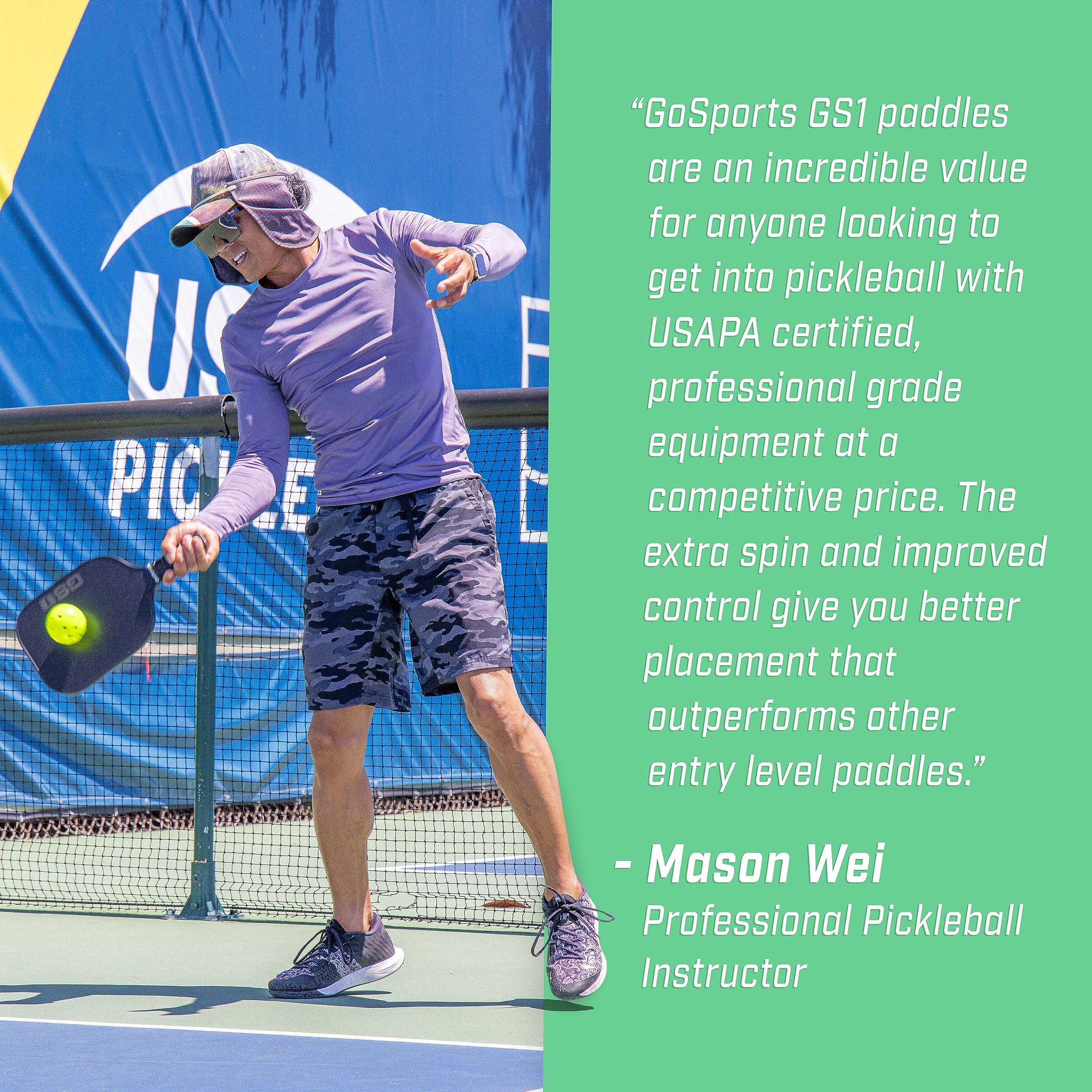 GoSports GS1 in court action with players demonstrating maneuverability and quick reaction