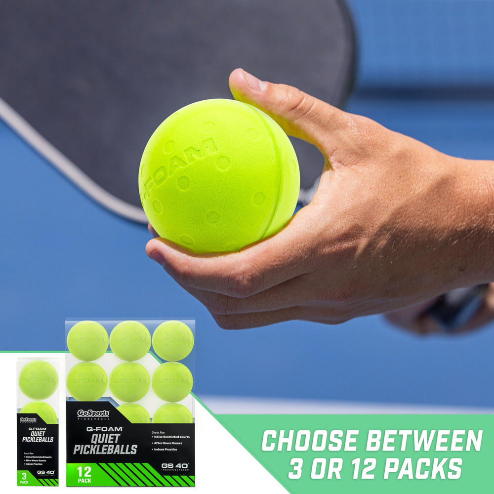 GoSports GS 40 laid out to show all 12 balls, convenient supply for group drills