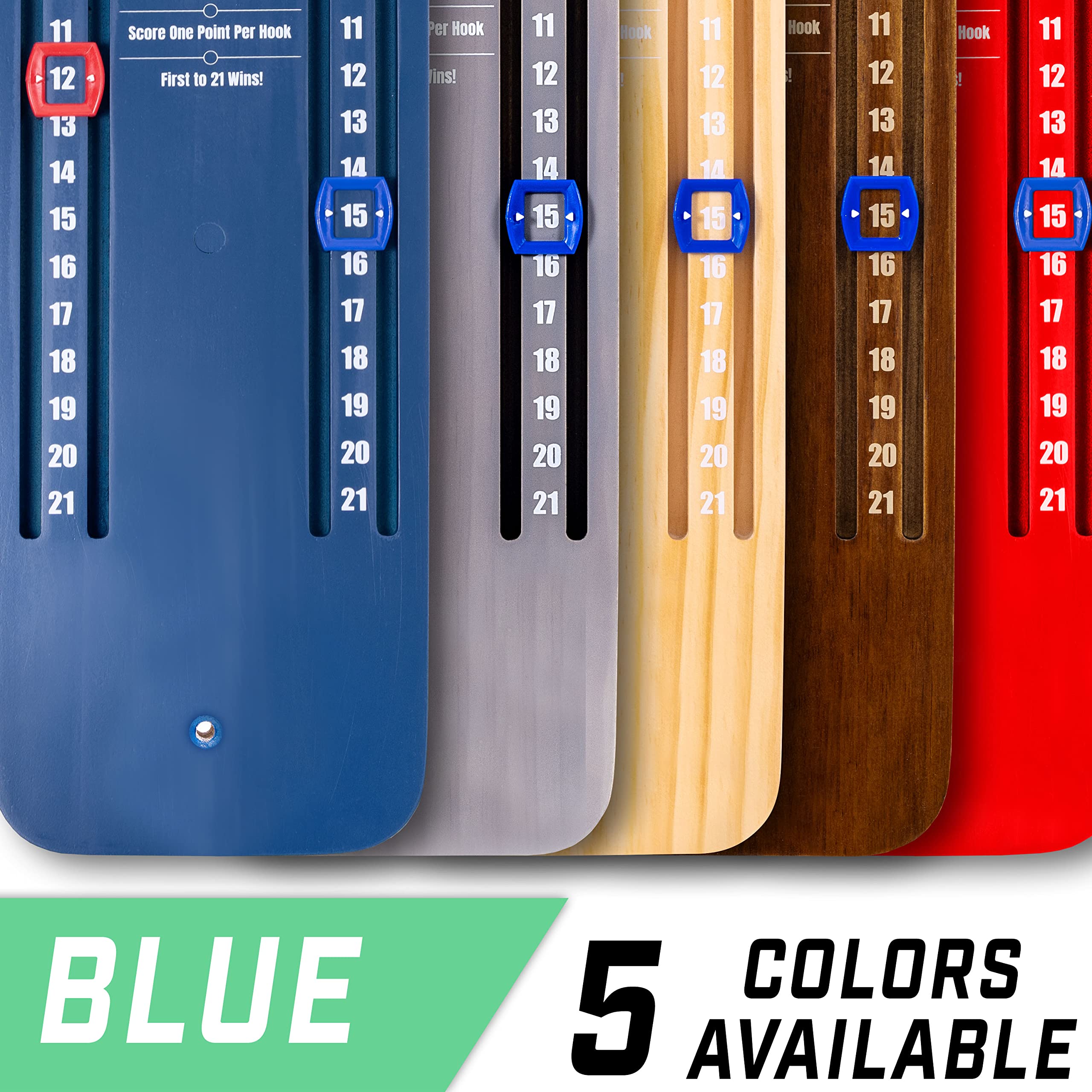 GoSports integrated score tracker and label for simple game keeping
