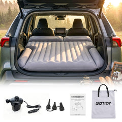 GOTIDY front view packaged mattress showing product branding and quick setup benefit
