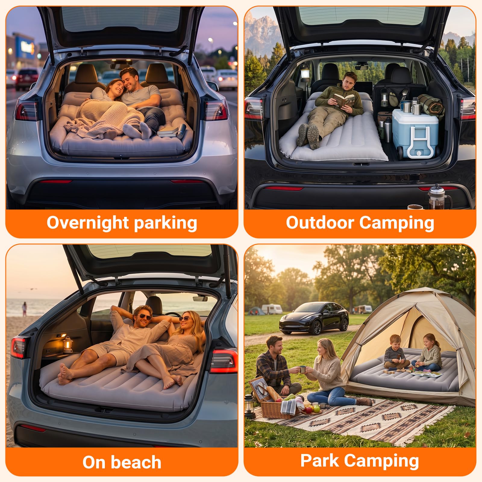 GOTIDY mattress folded in large carry bag demonstrating easy portability