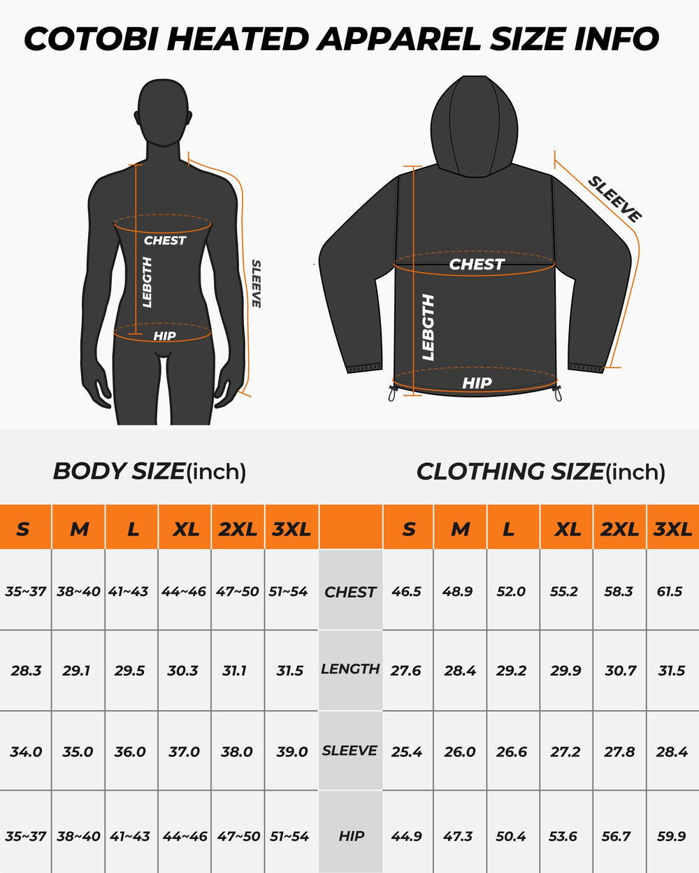 GOTOBI detachable hood and stand collar blocking wind and snow