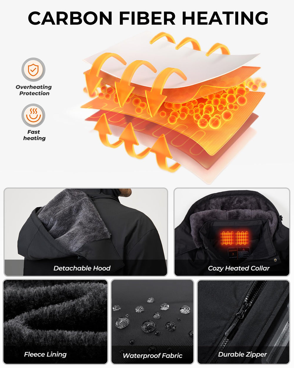GOTOBI zippered pockets and storage providing secure gear carry