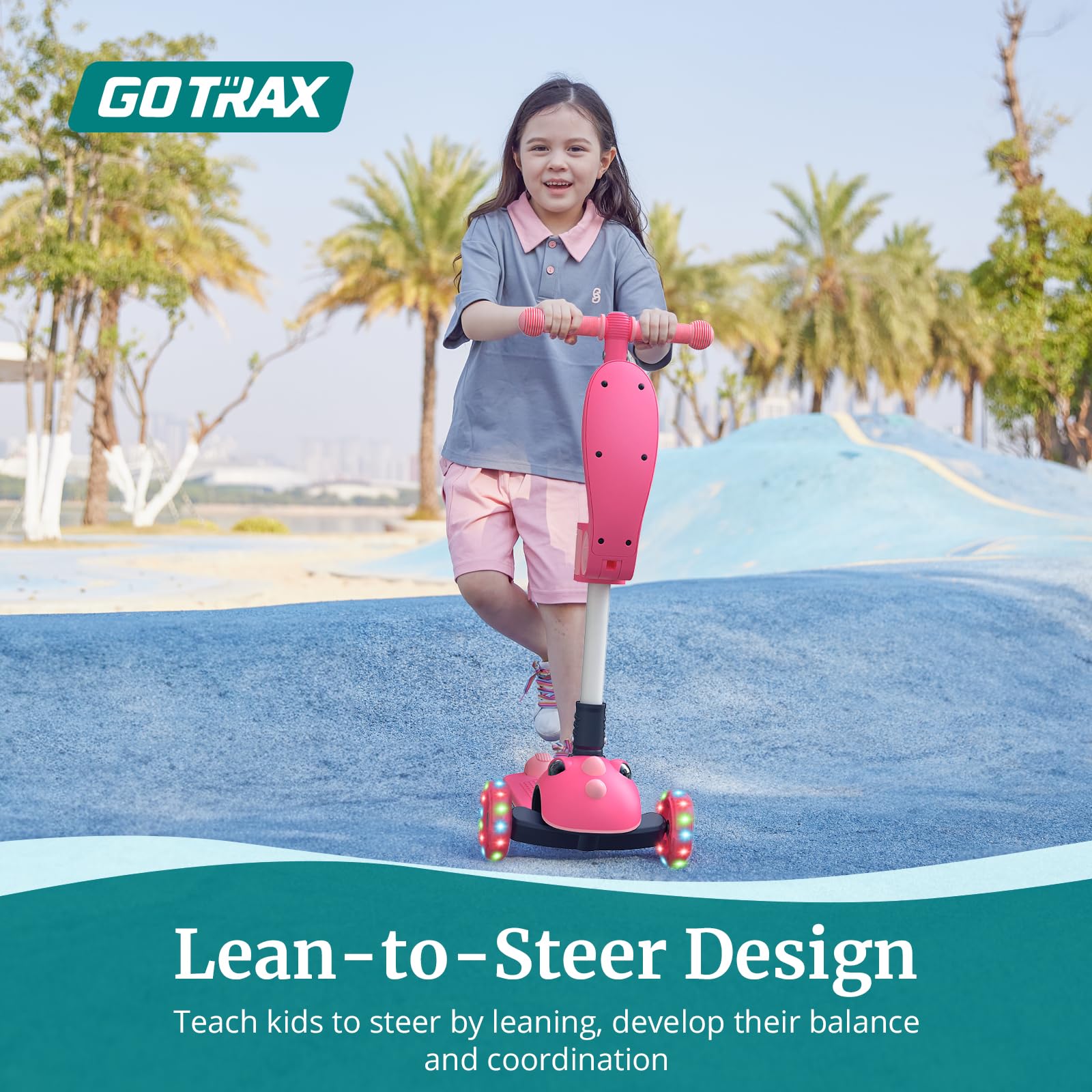 Gotrax KS3 Pro with seat attached illustrating seated riding comfort and versatility