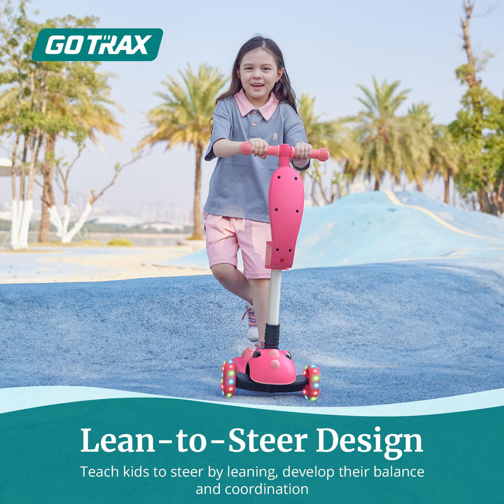 Gotrax KS3 Pro with seat attached illustrating seated riding comfort and versatility