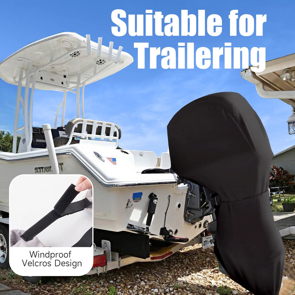 GOTRUTH cover beside common boat accessories showing scale and fit benefit