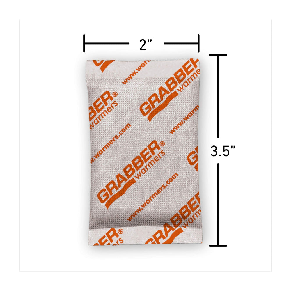 Grabber hand warmer placed inside a glove providing pocket warmth
