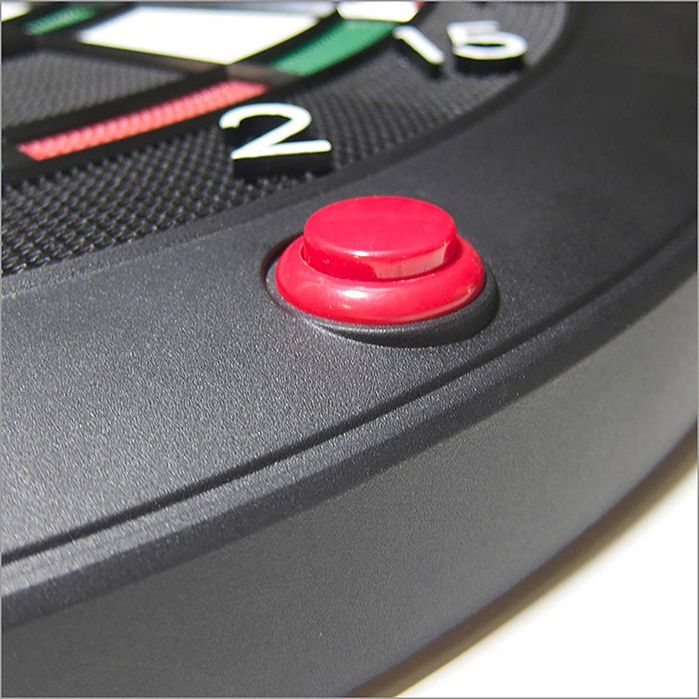 GranBoard darts in board demonstrating brand hit registration and game action