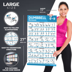 GRAND BASICS yoga poster in use on wall for pose guidance