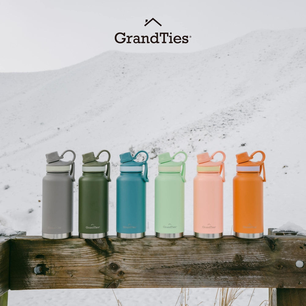 GrandTies size comparison showing 32oz advantage for longer hydration