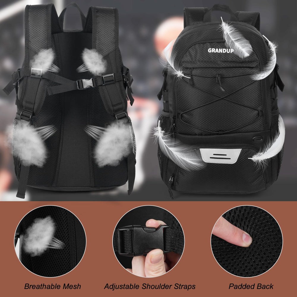 GRANDUP open ventilated shoe compartment keeping shoes separate and clean
