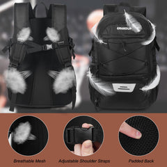 GRANDUP open ventilated shoe compartment keeping shoes separate and clean
