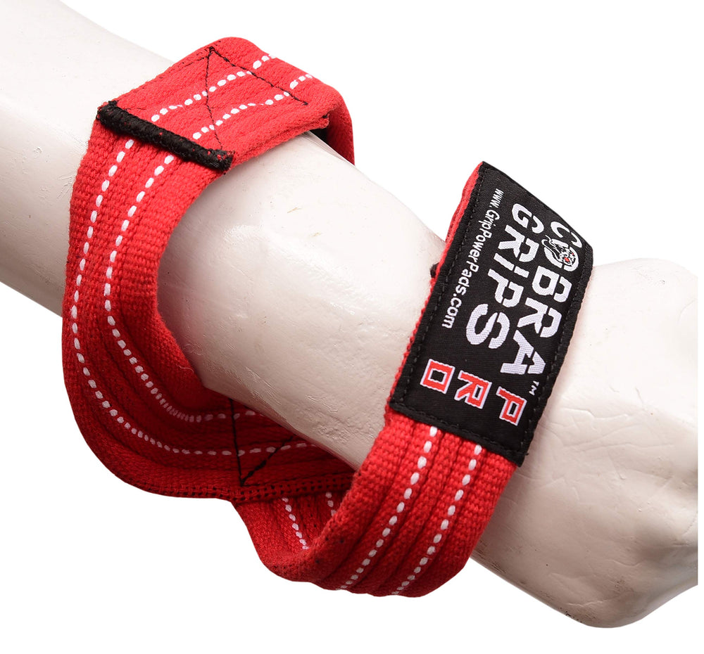 Grip Power Pads three straps side-by-side showing 60, 70, 80 cm sizing options