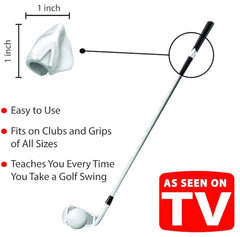 Putting and chipping practice with Grip Secret to build consistent feel