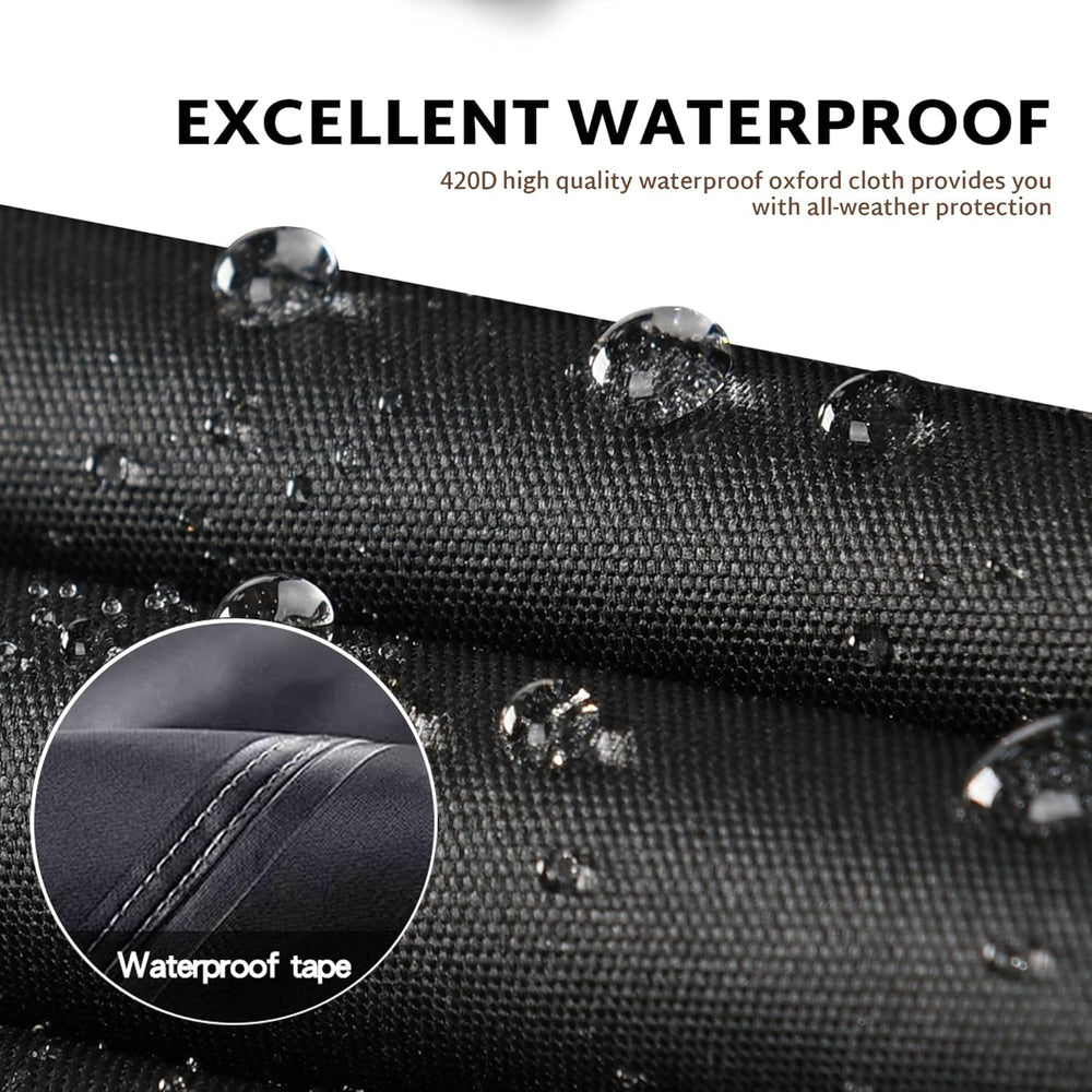 GrondNictory close-up of 420D PU-coated fabric showing durable texture