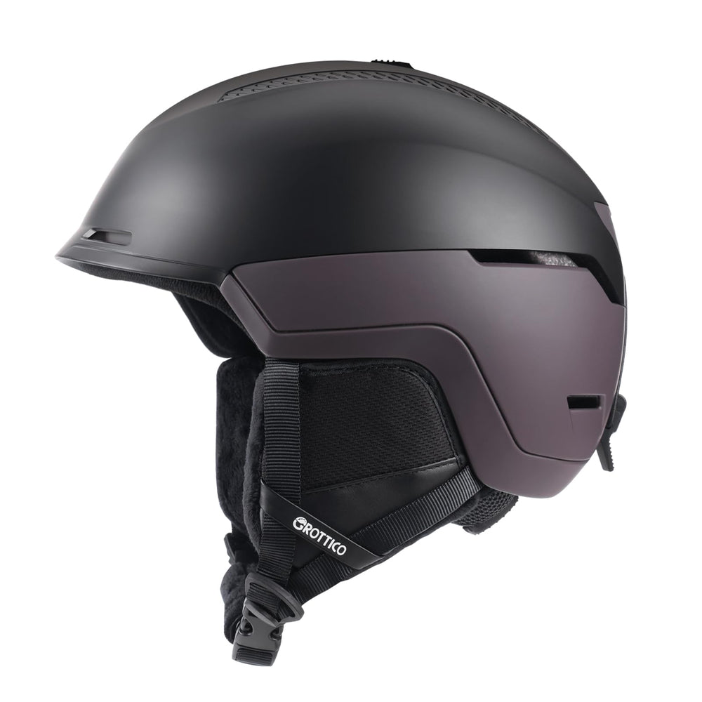 GROTTICO front view helmet showing sleek profile and reliable protection