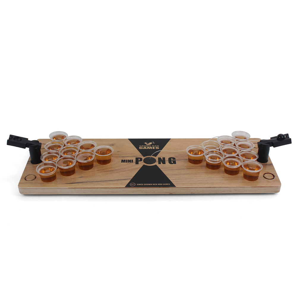Grown Man Games close-up of hardwood board texture and water-resistant coating for long-lasting play