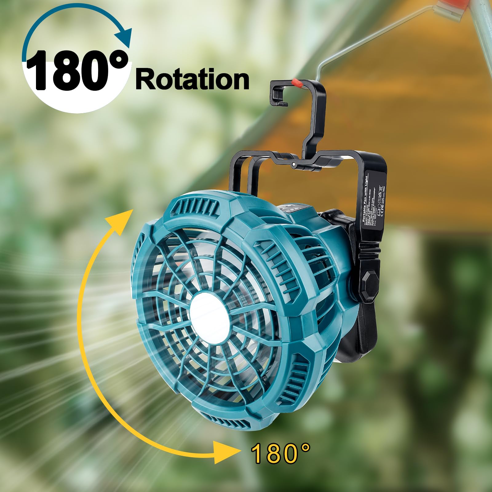 GRVODFRTA shown with Makita battery for clear size and compatibility