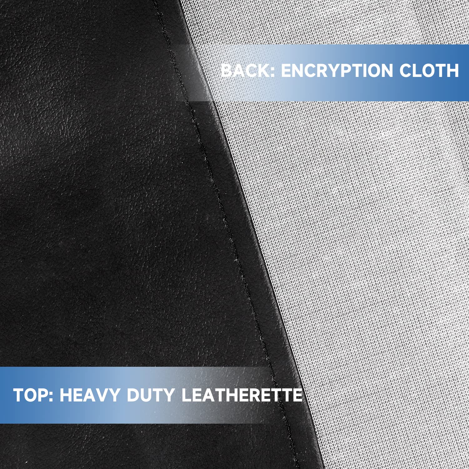 GSE sewn seams detail highlighting reinforced strength