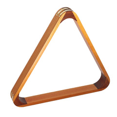 GSE Games & Sports Expert triangle rack front view showing neat ball alignment and durability